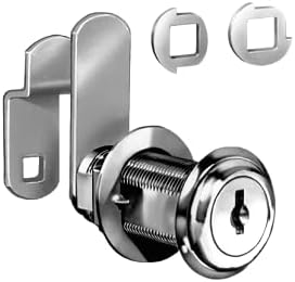 CompX National Disc Tumbler 1-7/16" Cam Lock - Keyed Alike to C415A - Bright Nickel Finish C8075-C415A-14A