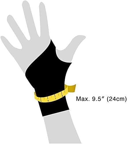 Bracoo Wrist Compression Wrap Brace for Carpal Tunnel, Adjustable Support Strap bands,Weightlifting, Fitness, Tendonitis, Arthritis, Joint Pain Relief, Wrist Tendonitis, Right & Left Hand, WS10