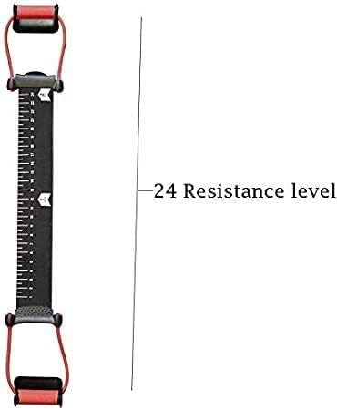 metaball Stable Push Up Bars Resistance Band Power Push Up Plus with 24 Resistance Levels Training Back, Shoulder, Chest and Arm Muscles Equipment