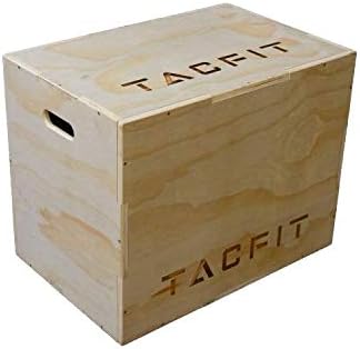 3 in 1 Plyo Box - Jump Box for Exercise, Fitness, Crossfit and Workouts