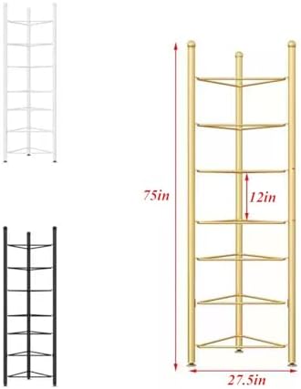 3/5/6/7 Tier Floor Stand Storage nizer for Bosu, Balance Balls & Medicine Balls - Home Gym Workout Equipment, Space-Saving Exercise Rack for Fitness Enthusiasts