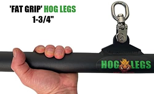 IRON COMPANY LPG Muscle Hog Legs 1-3/4" Fat 60 inch LAT Bar Cable Machine Attachment