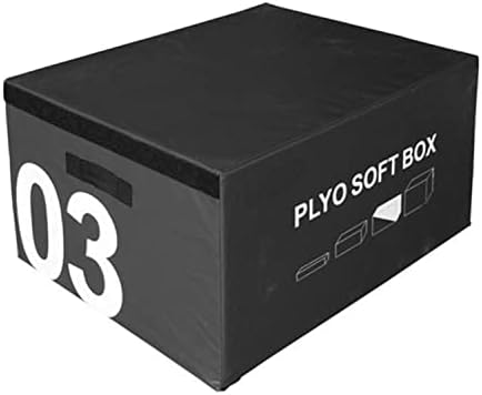 Altatac Fitness Plyometric Plyo Jumping Foam 3 in 1 Soft Box for Jump Training Skipping, Exercise, Crossfit 35" x 18" x 30"
