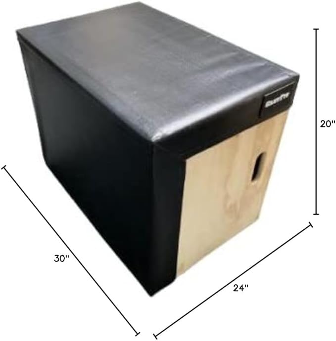 Plyometric Box Cover Padded with Foam *Box Not Included* Made in USA (30 X 24 X 20)