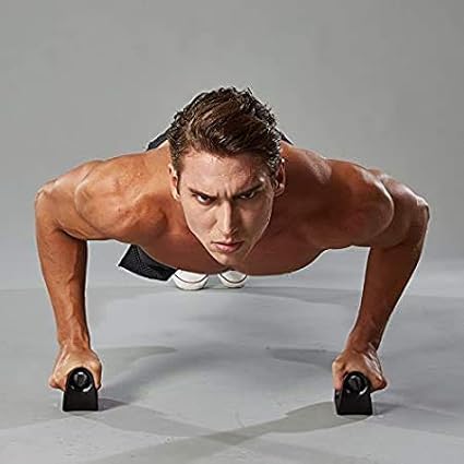 Feishibang Pushup Claw for Dielen Tragbare Push Up Bars for Menschen Fitness Home Workout Geräte, Farbe Rot