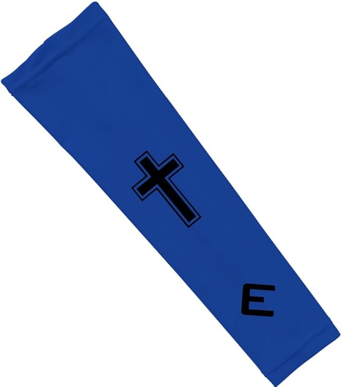 Elite Athletic Gear Faith Compression Arm Sleeve – Cross & Bible Verse – Youth & Adult – Sports & Fitness – Sold Individually