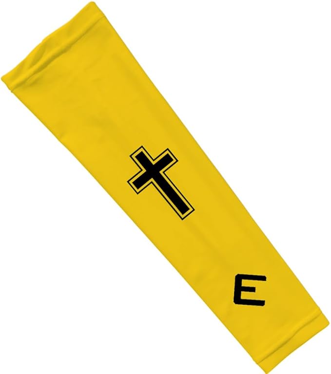 Elite Athletic Gear Faith Compression Arm Sleeve – Cross & Bible Verse – Youth & Adult – Sports & Fitness – Sold Individually