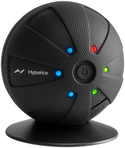 Hyperice Hypersphere Go - Vibrating Massage Ball for Muscle Recovery, Myofascial Release and Soreness Relief - Portable Fitness Massager, Perfect for use at The Gym, or at Home