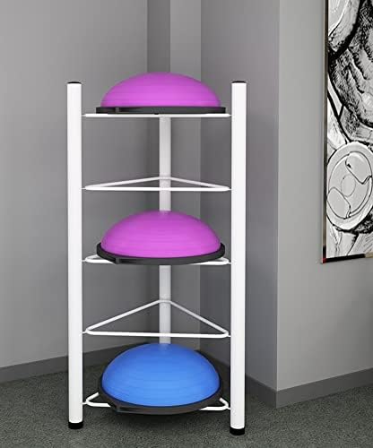 Balance Ball Storage Rack - Home Gym Equipment Organizer for Exercise Balls, 3/5/6/7 Tier Floor Stand for Bosu, Slam, Bowling, and Medicine Balls