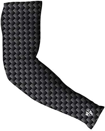 S A Compression Arm Sleeve UV 30+ Sun Protection, Moisture Wicking, 4-Way Stretch