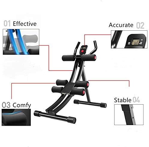 Fitlaya Fitness Core & Abdominal Trainers AB Workout Machine Home Gym Exercise Machine Ab Cruncher Foldable Fitness Equipment