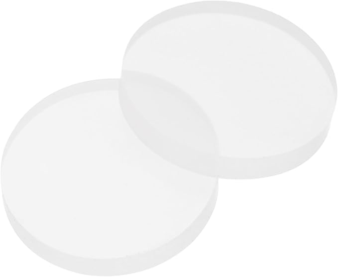 PATIKIL Glass Table Top Anti Slip Pads, 10Pcs 20mm Dia x 3mm Thick Clear Glasses Tables Silicone Bumper Pad for Photo Frame Furniture Kitchen Cabinets DIY Home Craft, White