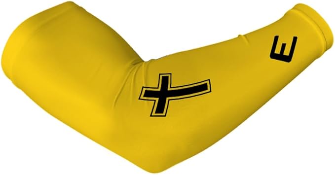 Elite Athletic Gear Faith Compression Arm Sleeve – Cross & Bible Verse – Youth & Adult – Sports & Fitness – Sold Individually