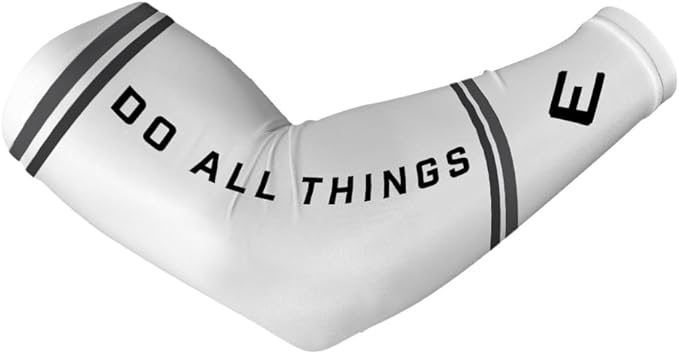 Elite Athletic Gear Faith Compression Arm Sleeve – Cross & Bible Verse – Youth & Adult – Sports & Fitness – Sold Individually