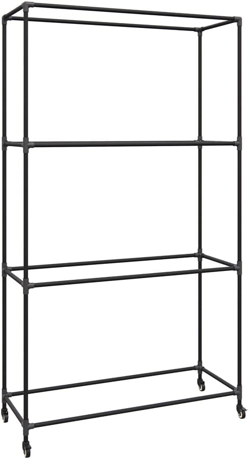 Power Systems Stability Ball Storage Rack – Metal Exercise Ball Rack for Gym & Studio, Freestanding Organizer Holds Up to 8 Stability or Yoga Balls