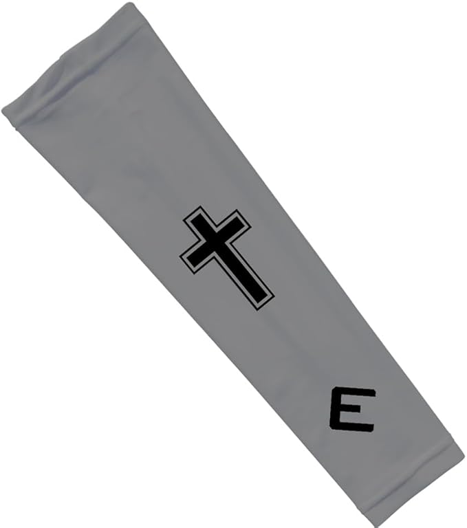 Elite Athletic Gear Faith Compression Arm Sleeve – Cross & Bible Verse – Youth & Adult – Sports & Fitness – Sold Individually