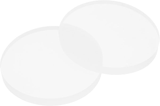 PATIKIL Glass Table Top Anti Slip Pads, 10Pcs 30mm Dia x 3mm Thick Clear Glasses Tables Silicone Bumper Pad for Photo Frame Furniture Kitchen Cabinets DIY Home Craft, White