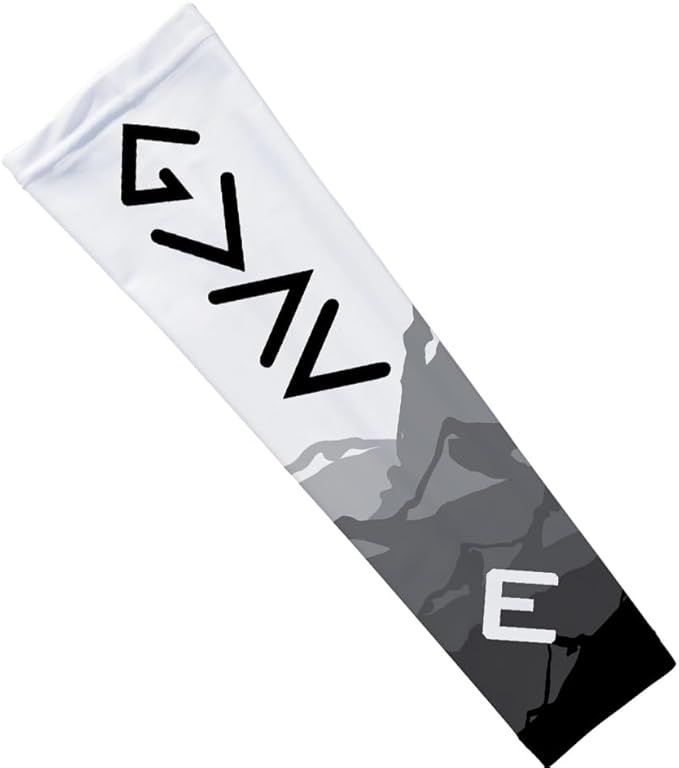 Elite Athletic Gear Faith Compression Arm Sleeve – Cross & Bible Verse – Youth & Adult – Sports & Fitness – Sold Individually