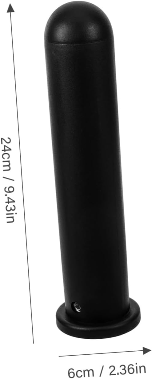 Barbell Handle Sleeve Grip Anti-Slide Plastic Barbell Rod End Cover Gym Accessories for Weight Lifting and Squats Universal Fit for Standard Bars