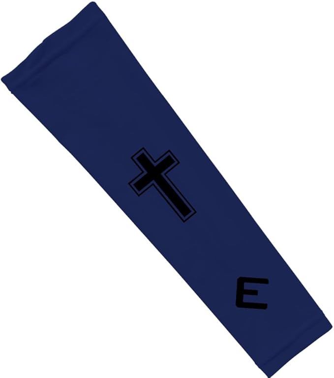 Elite Athletic Gear Faith Compression Arm Sleeve – Cross & Bible Verse – Youth & Adult – Sports & Fitness – Sold Individually
