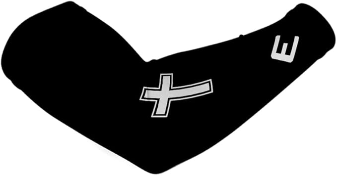 Elite Athletic Gear Faith Compression Arm Sleeve – Cross & Bible Verse – Youth & Adult – Sports & Fitness – Sold Individually