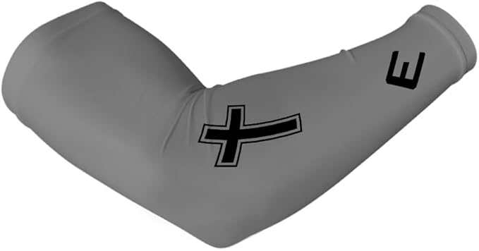 Elite Athletic Gear Faith Compression Arm Sleeve – Cross & Bible Verse – Youth & Adult – Sports & Fitness – Sold Individually
