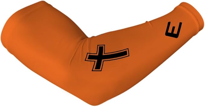 Elite Athletic Gear Faith Compression Arm Sleeve – Cross & Bible Verse – Youth & Adult – Sports & Fitness – Sold Individually