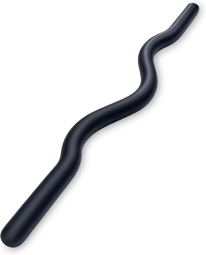 Weighted Workout EZ Curl Bar, Strength Training Bars, Soft Silicone Surface with Solid Steel Exercise Bar Barbell for Yoga, Pilates,Body Toning,and Strength Training