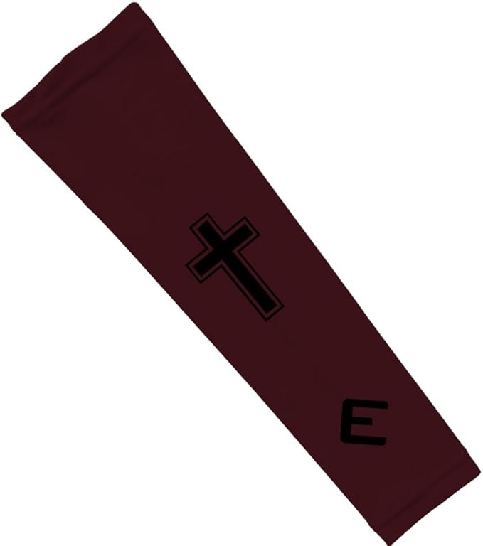 Elite Athletic Gear Faith Compression Arm Sleeve – Cross & Bible Verse – Youth & Adult – Sports & Fitness – Sold Individually