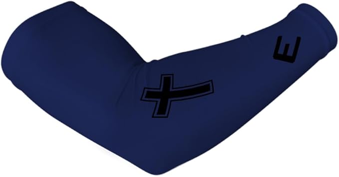Elite Athletic Gear Faith Compression Arm Sleeve – Cross & Bible Verse – Youth & Adult – Sports & Fitness – Sold Individually