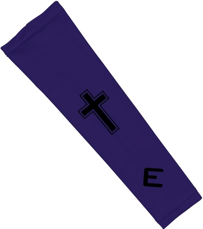 Elite Athletic Gear Faith Compression Arm Sleeve – Cross & Bible Verse – Youth & Adult – Sports & Fitness – Sold Individually