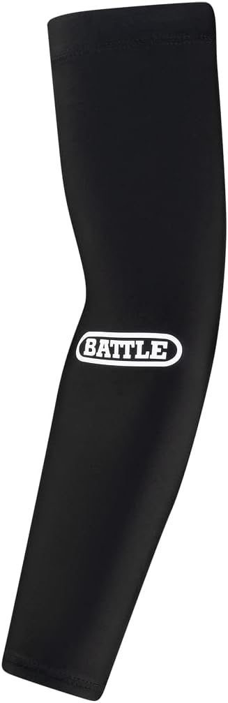 Battle Full Arm Sleeve, Breathable Football Arm Sleeves, Compression Arm Sleeves for Men & Youth, Basketball, Running