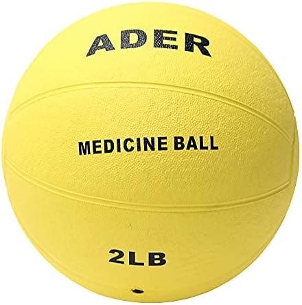 Ader Rubber Medicine Ball Set w/Rack- (4, 6, 8, 12, 15LB)