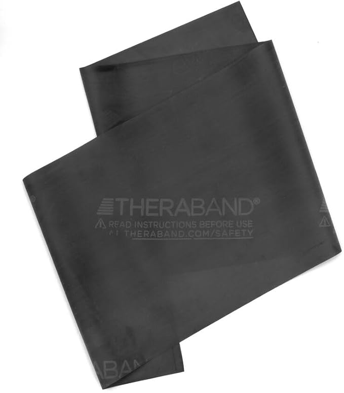 THERABAND Resistance Bands, 5 Foot, 15 or 30 Count Professional Latex Elastic Bands for Upper & Lower Body Exercise, Physical Therapy, Pilates, Home Workouts, & Rehab