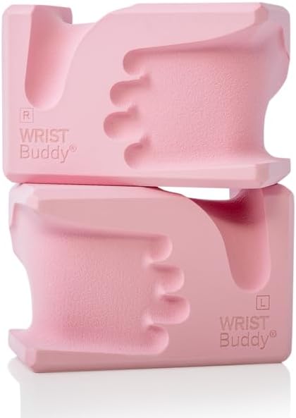 WRISTBuddy® Yoga Blocks 2-Pack (Left + Right) — Ergonomic, Hand-Shaped EVA Blocks for Wrist Relief & Better Grip | Doctor-Designed Support for Yoga, Pilates, Handstands, Push-Ups & Rehab