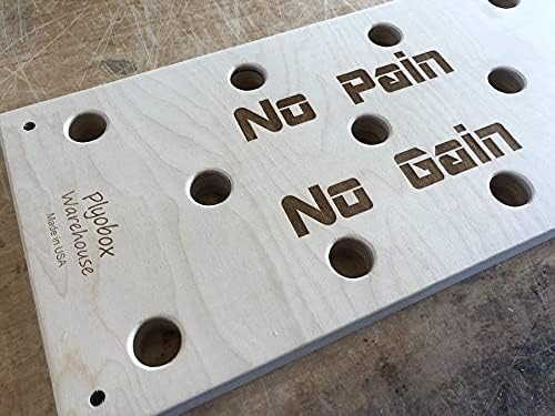 12"x24" Climbing Pegboard. New Custom Engraving Options! Climbing peg Board