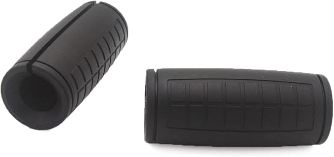 Thick Bar Adapter for Standard Barbells, Pull Up Bar and LAT Pull Down Cable Machine Attachment - Durable Silicone Rubber Dumbbell Handle Grips for Weight Lifting & Fitness Training