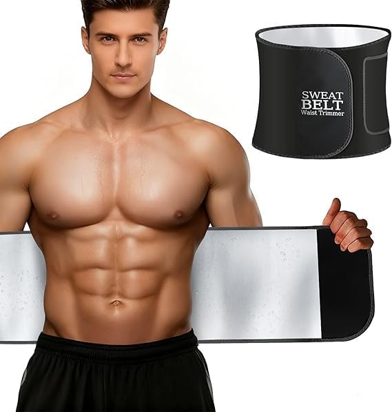 MORECOO Waist Trainer for Women Lower Belly Fat, Waist Sweat Band for Women, Belly Band Sweat Belt, Body Shaper, Stomach Wrap