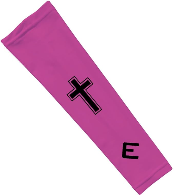 Elite Athletic Gear Faith Compression Arm Sleeve – Cross & Bible Verse – Youth & Adult – Sports & Fitness – Sold Individually