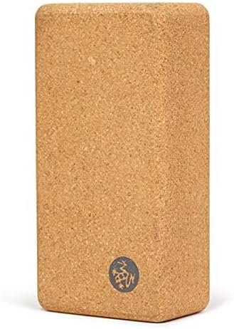 Manduka Yoga Block - Fine-Grain Block, Yoga Equipment, Home Gym Accessory, Pilates Tool, Lightweight for Travel, Extra Firm Workout Accessory with Comfortable Edges