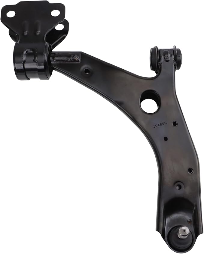 TRQ Front Right Lower Control Arm with Ball Joint Steel Compatible with 2010-2013 Mazda 3