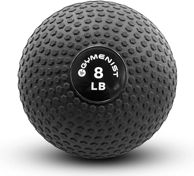 GYMENIST Weighted No Bounce Slam Ball Intensive Workout Training Gym Exercise Weight Balls Equipment