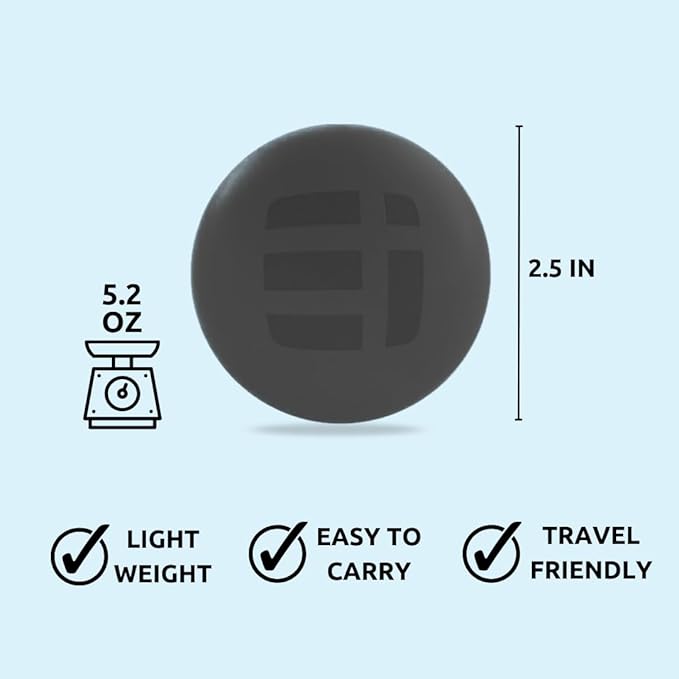 Massage Lacrosse Balls for Deep Tissue Relief - Trigger Point Therapy Ball Set for Plantar Fasciitis, Myofascial Release for Back, Shoulder, Foot - Massage Ball Roller - 2 Pack (Night Black)