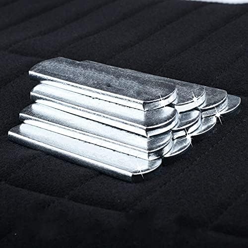 8PCS Steel Plates for Weighted Vest Loading Leg Guards, Strength Training Weight Steel Plate Adjustable Round Head Rustproof