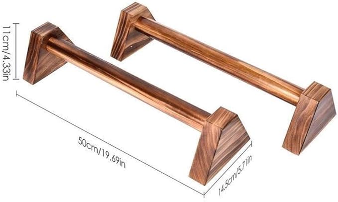 Push-ups Bar Wooden Pushup Stands Press Up Handles Four-Corner Fitness Push-Up Bracket for Chest Muscle Training