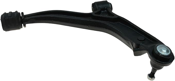 TRQ Front Left Lower Control Arm with Ball Joint Compatible with 2001-2007 Chrysler Town & Country 2001-2003 Voyager 2001-2007 Dodge Caravan 2001-2007 Grand Caravan