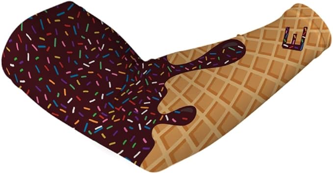 Elite Athletic Gear Ice Cream Compression Arm Sleeve - Youth & Adult Sizes - Sports & Fitness - Sold Individually
