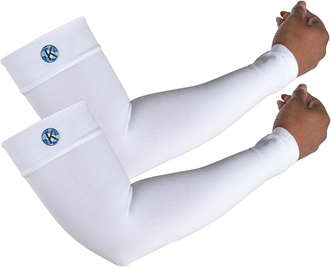 Arm Compression Sleeves for Men and Women, Athletic, Sports, Muscle, Joint, Elbow Support