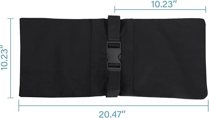 8 Packs Sandbags, Heavy Duty Sand Bags with 16 PE Bags, Sand Bags with Buckle Straps for Support Light Stand, C Stand, Light Stand with Caster, More 2/4/6/8 Packs Sandbag to Choose.