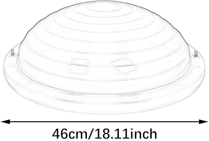Balance Ball, Balance Trainer, Non-Slip Base Hemisphere Ball, Half Exercise Ball for Training, Fitness Equipment